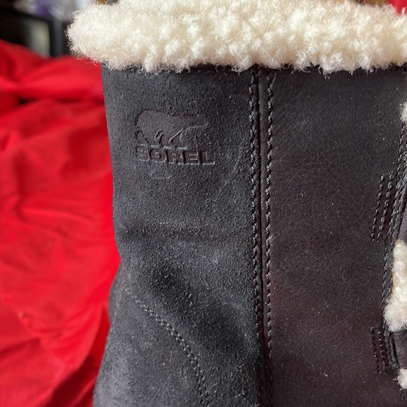 Sorel winter boat all leather with fur - Picture 6 of 9